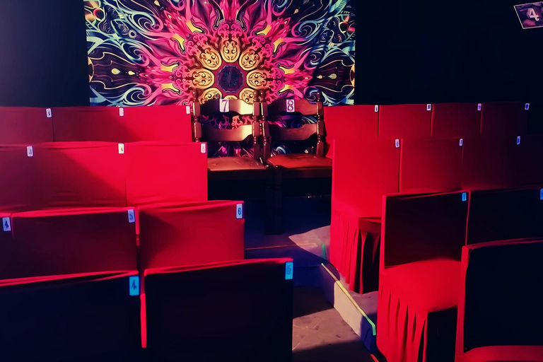 Prague: Underground Black Light Theatre Interactive Show