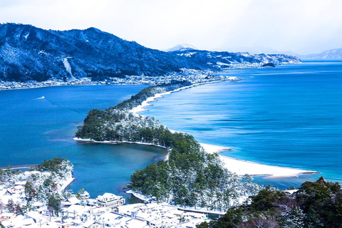 Costa de Kioto Amanohashidate, Casas Funaya de Ine Excursión de 1 día9:50 Recogida en Kioto