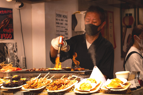 Osaka Kuromon Market prywatna wycieczka z przewodnikiem kulinarnym