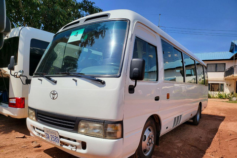 Siem Reap City to Siem Reap Angkor Airport by Shuttle BusSiem Reap City to Siem Reap Angkor Airport By Shuttle Bus