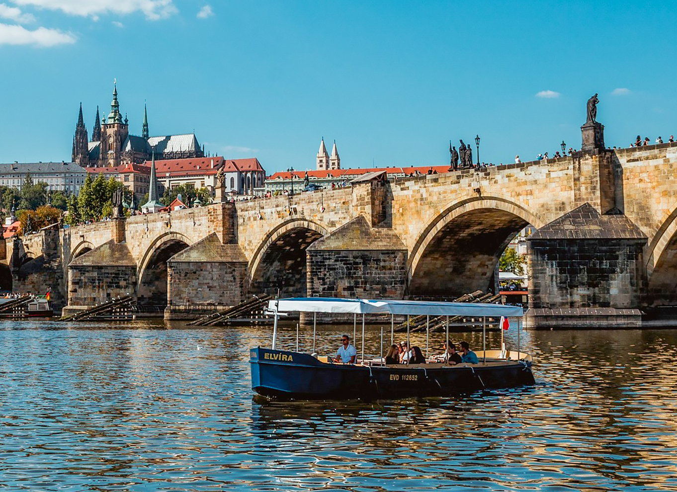 Prag: 45 minutters sightseeing-krydstogt til Djævlekanalen