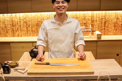 Kyoto: Sushi-Making Class with Omakase Chef & Sake Tasting