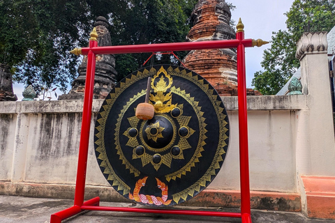 Pattaya: Viagem de 1 dia para Ayutthaya com tour particular de cauda longa