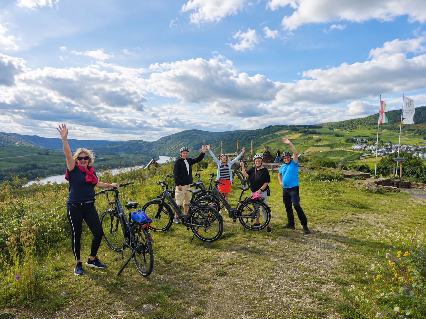 Bernkastel-Kues: Geführte Fahrradtour durch die Weinberge mit E-Bike-Option