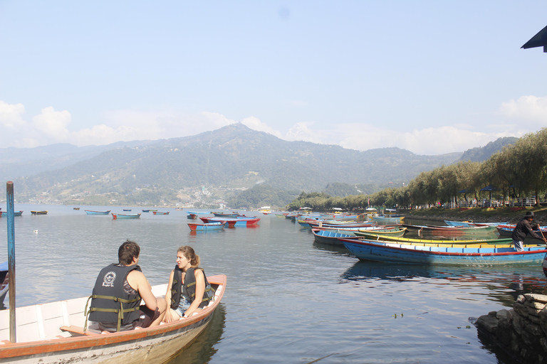 Pokhara: Pumdikot and Peace Stupa Day Hike with Boating