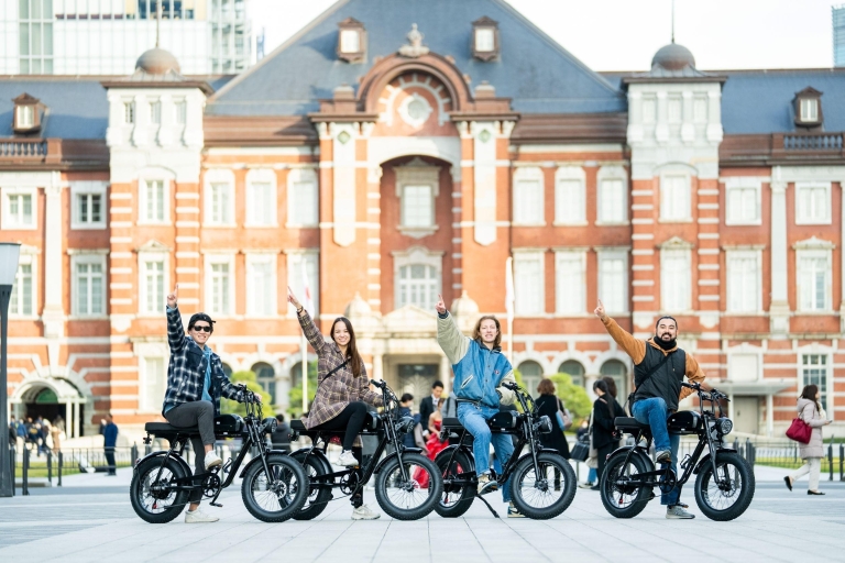 Tokio E-bike verhuur: Laten we genieten als een plaatselijke bewoner!Ebikeverhuur in Tsukiji, Tokio