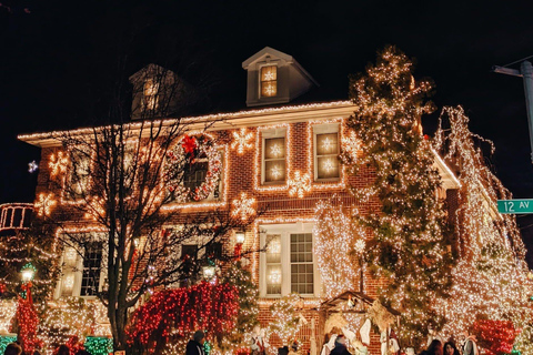 New York : Visite guidée des lumières de Noël de Dyker Heights