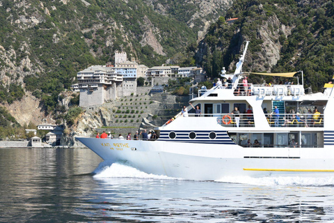 From Thessaloniki: Mount Athos Cruise & Ouranoupoli