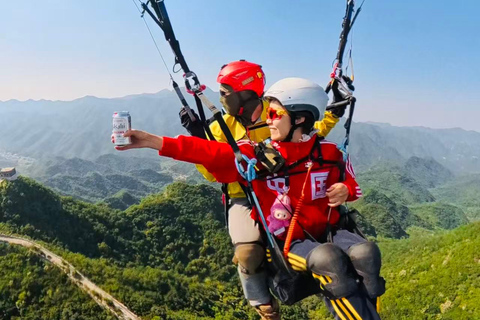 Beijing: The Mutianyu Great Wall Paragliding Experience