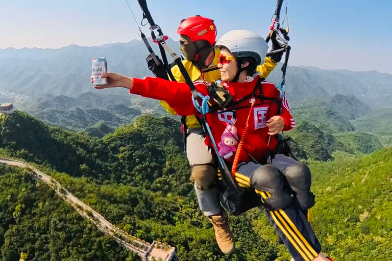 Beijing: The Mutianyu Great Wall Paragliding Experience