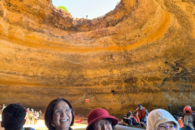 Visite privée de Lisbonne à l'Algarve, grotte de Benagil, Faro, Portimão