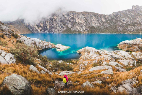 Hiking at Churup Lake