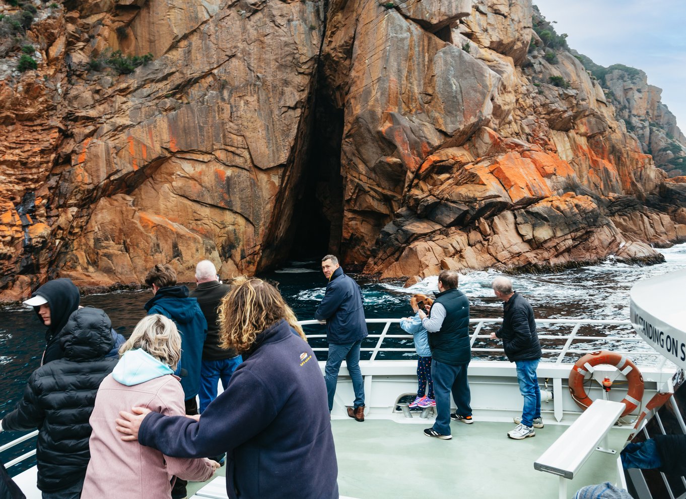 Fra Coles Bay: Wineglass Bay-krydstogt med frokost