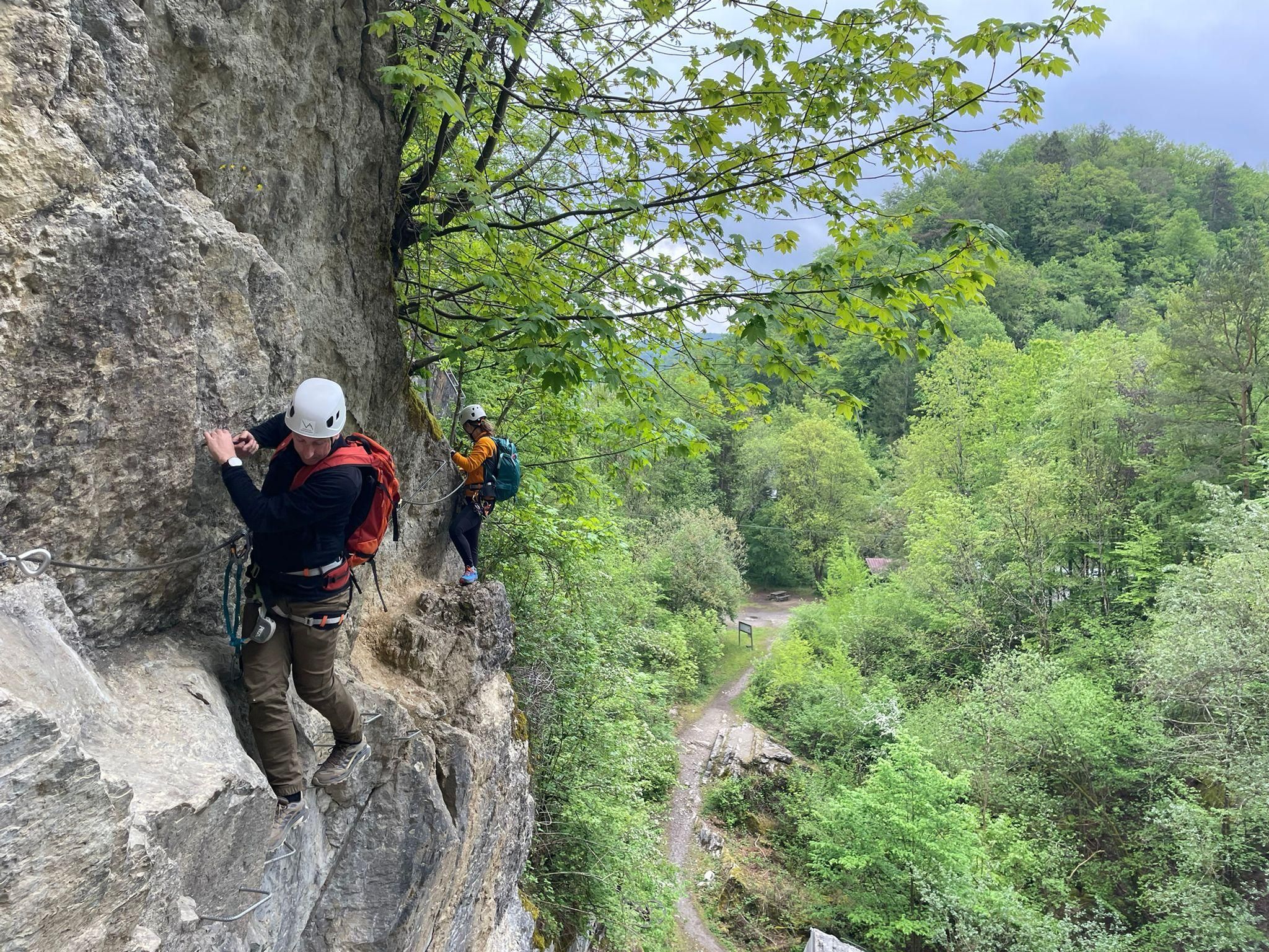 Ardennen: Geführte Klettersteig-Tour
