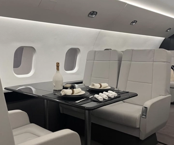 Dugny: Foto- und Videoshooting in der Kulisse eines Privatjets