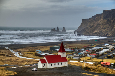 South Coast, Glacier Hike and Northern Lights Winter Tour