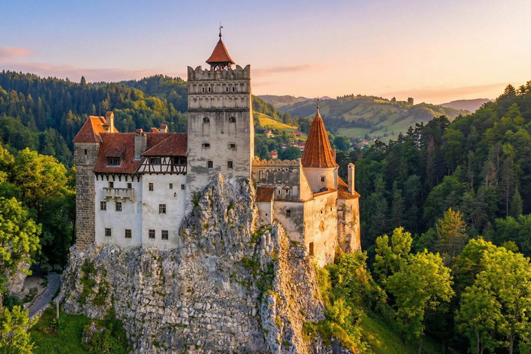 3 Castles from Bucharest: Wednesday, Peles & Dracula Castles MINIVAN Bucharest: Wednesday, Peles & Dracula Castles Tour