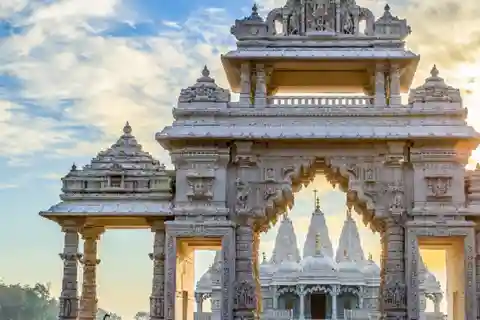 Von NY:Shri Swaminarayan Mandir,Longwood Gardens 1-Tagestour