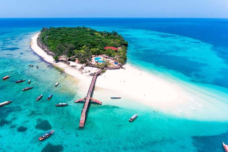 Sansibar: Prison Island & Nakupenda Sandbank Tour mit Mittagessen