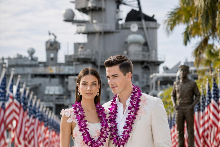 Oahu: Buddhist Wedding Ceremony with Photoshoot & Pickup