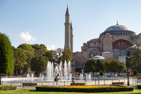 Istanbul: Hagia Sofia &amp; Basilica Cistern Tour med biljetter