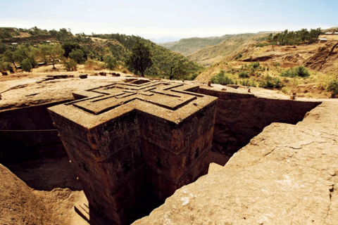 2-dniowa wycieczka z wykutymi w skale kościołami i klasztorem Lalibela2-dniowa wycieczka ze skalistymi kościołami i klasztorem