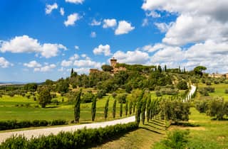 Ab Florenz: Val d'Orcia, Montepulciano & Montalcino