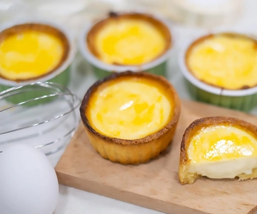 Workshop de cozinha DIY de Hong Kong - Tarte de queijo assado de Hokkaido