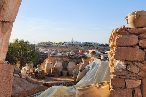 Authentic Djerba: Underground Oil Mill, Palm Grove, Pottery & Mosque