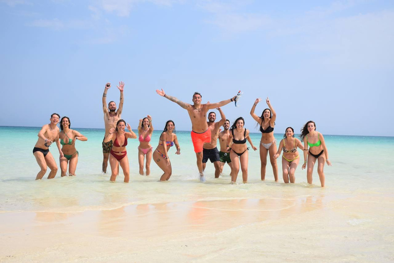 From Sharm: Ras Mohamed, White Island Snorkel & Dive & Lunch 1 Intro Dive Option Beginners & Professional