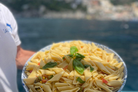 Sorrento: Amalfi Coast Boat Tour with Lunch & Swim