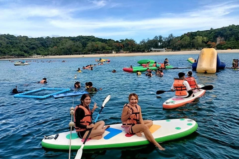 Pattaya: Coral Island Hopping Tour with Snorkeling and Kayak Pattaya: Coral Island Hopping Tour with Playground