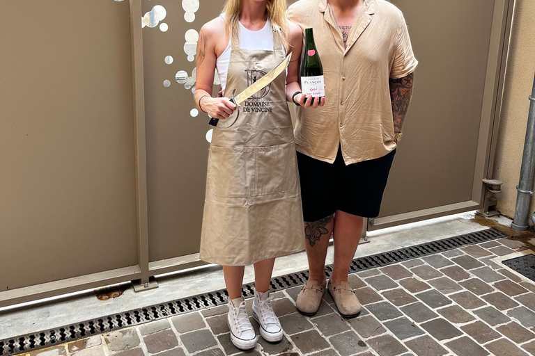 Introduction to Champagne Sabrage - Epernay