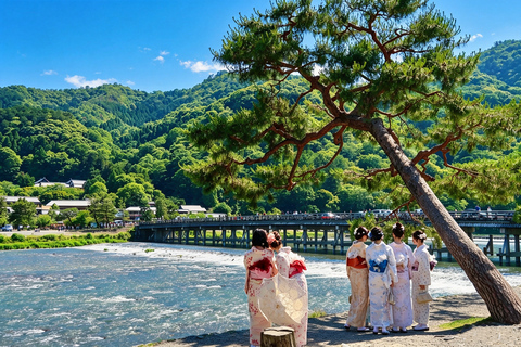 Osaka/Kyoto: Arashiyama, Nara Park & Fushimi Inari Day Tour Kyoto Departure: Private Sightseeing Tours