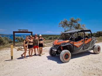 Pola: Buggy per famiglie a 4 posti, tour di 2,5 ore a Kamenjak e Safari Bar