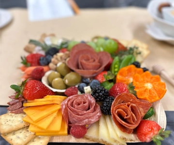South Lake Tahoe: Charcuterie-Brettchen machen (und essen!) Klasse