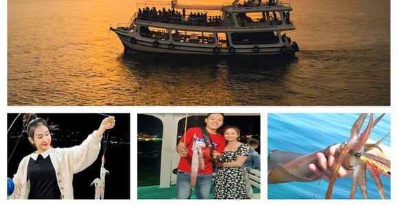 Phu Quoc: Sunset and Night Squid Fishing Boat Tour