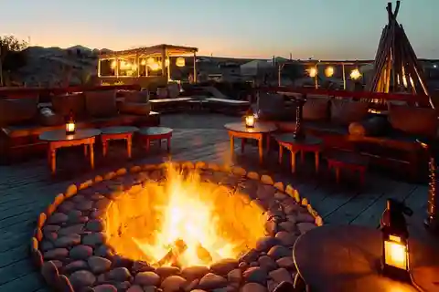 Désert d'Agafay : Balade à dos de chameau au coucher du soleil, dîner marocain et spectacle
