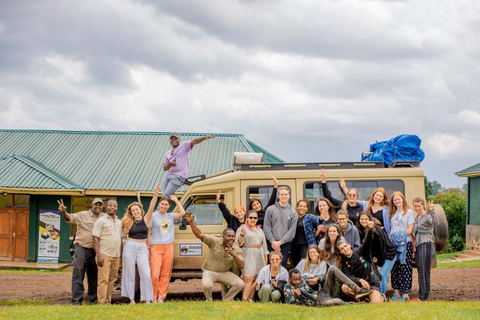 Safari di gruppo di 5 giorni Tarangire, Serengeti e Ngorongoro