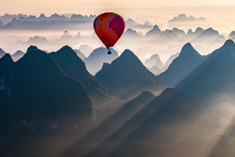 Yangshuo Hot Air Balloon Experience Exclusive Private Hot Air Balloon Ride