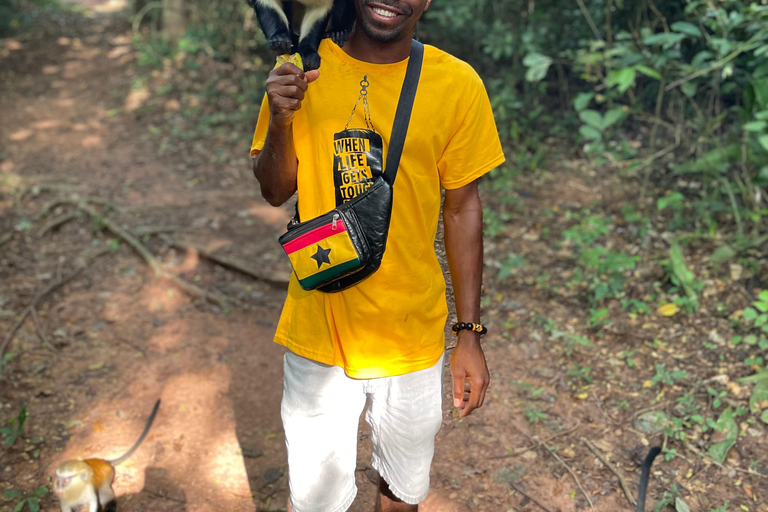 Ghana: 2-Day Monkey Sanctuary, Waterfall and Hiking Tour