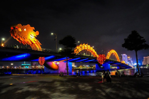 Marble Mountains - Han River Cruise -Dragon Bridge by nightMarble Mountains -Han River Cruise- Dragon Bridge by night