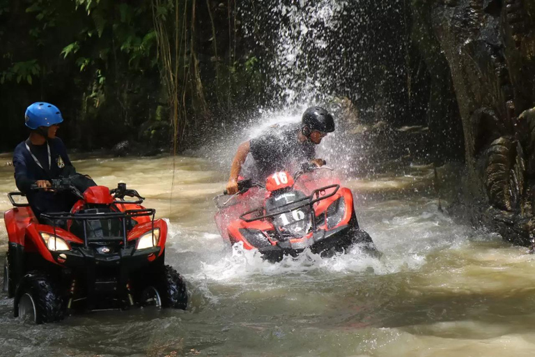 Ubud: Quad ATV Gorilla Cave, Legong Tunnel & Mud Adventure Single ATV - 50 Minutes (Meeting Point)