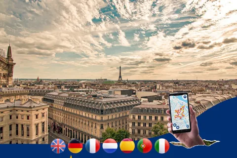 París Montmartre en 1 Día: Tour a pie con guía digital