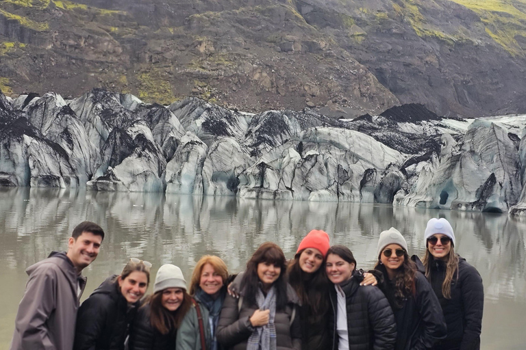 Tagesausflug an die Südküste mit Reiten an schwarzen Sandstränden