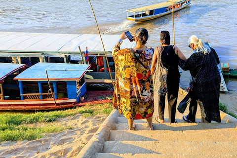 Luang Prabang: Heritage City Tour & Sunset Mekong Cruise