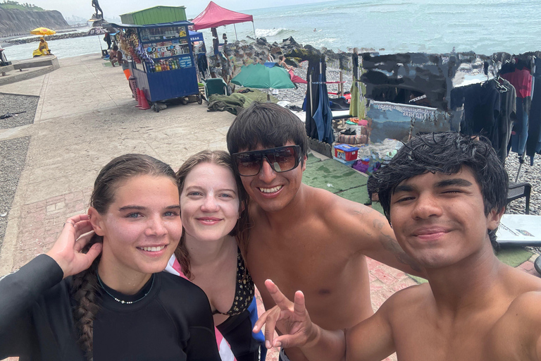 1-on-1 Surf Coaching in Lima – All Equipment Included