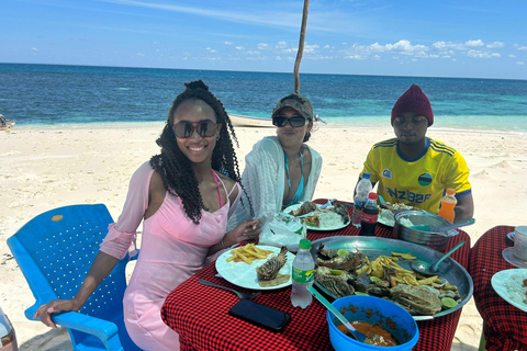 1 dia de mergulho com snorkel e natação com golfinhos em Zanzibar