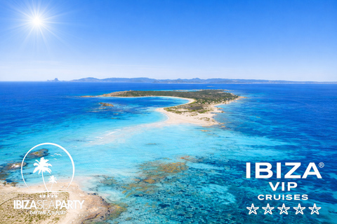 Ibiza: Formentera VIP Boat Paella, BBQ, OpenBar, DJ & Sunset BASIC TICKET with 5h Open Bar & Breakfast