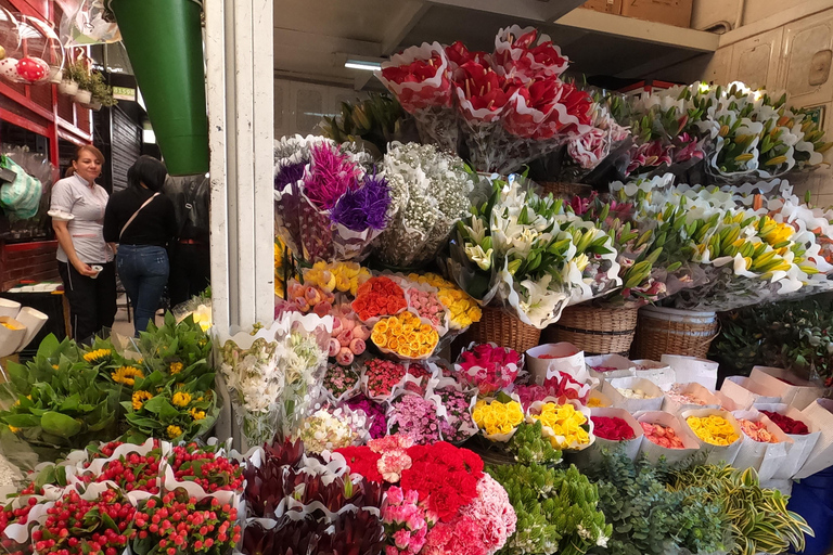 Bogotá: Botanical Garden Sightseeing Tour and Visit to the Paloquemao Market with Fruit Shared Sightseeing Tour + Tickets + Fruit